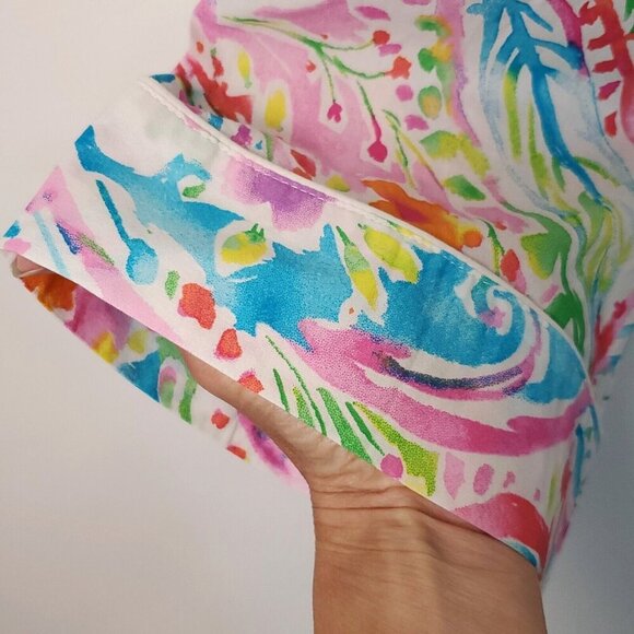 Lauren Ralph Lauren Sleep Shirt Women's‎ Size XL Paisley Long Sleeve Watercolor - Picture 5 of 13